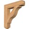 Ekena Millwork Funston Craftsman Smooth Bracket, Western Red Cedar, 5 1/2"W x 30"D x 30"H BKT06X30X30FST04SWR - alternate 1